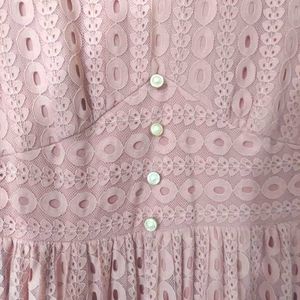 Pretty Pink Lace Dress